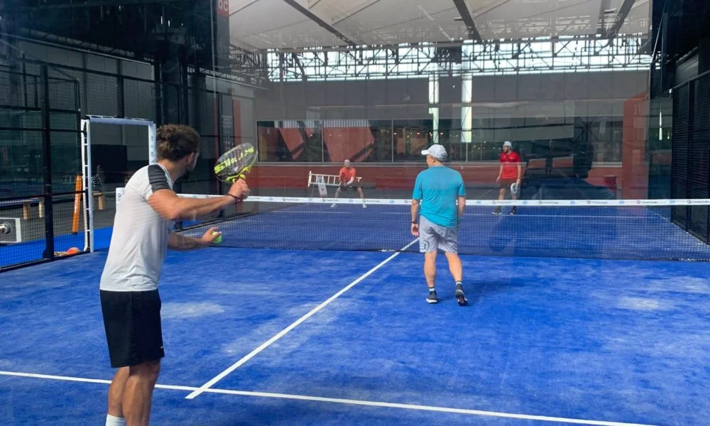 Accueil du club Padel Factory à Bordeaux